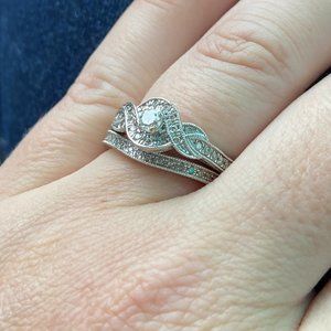 White Gold Diamond Ring